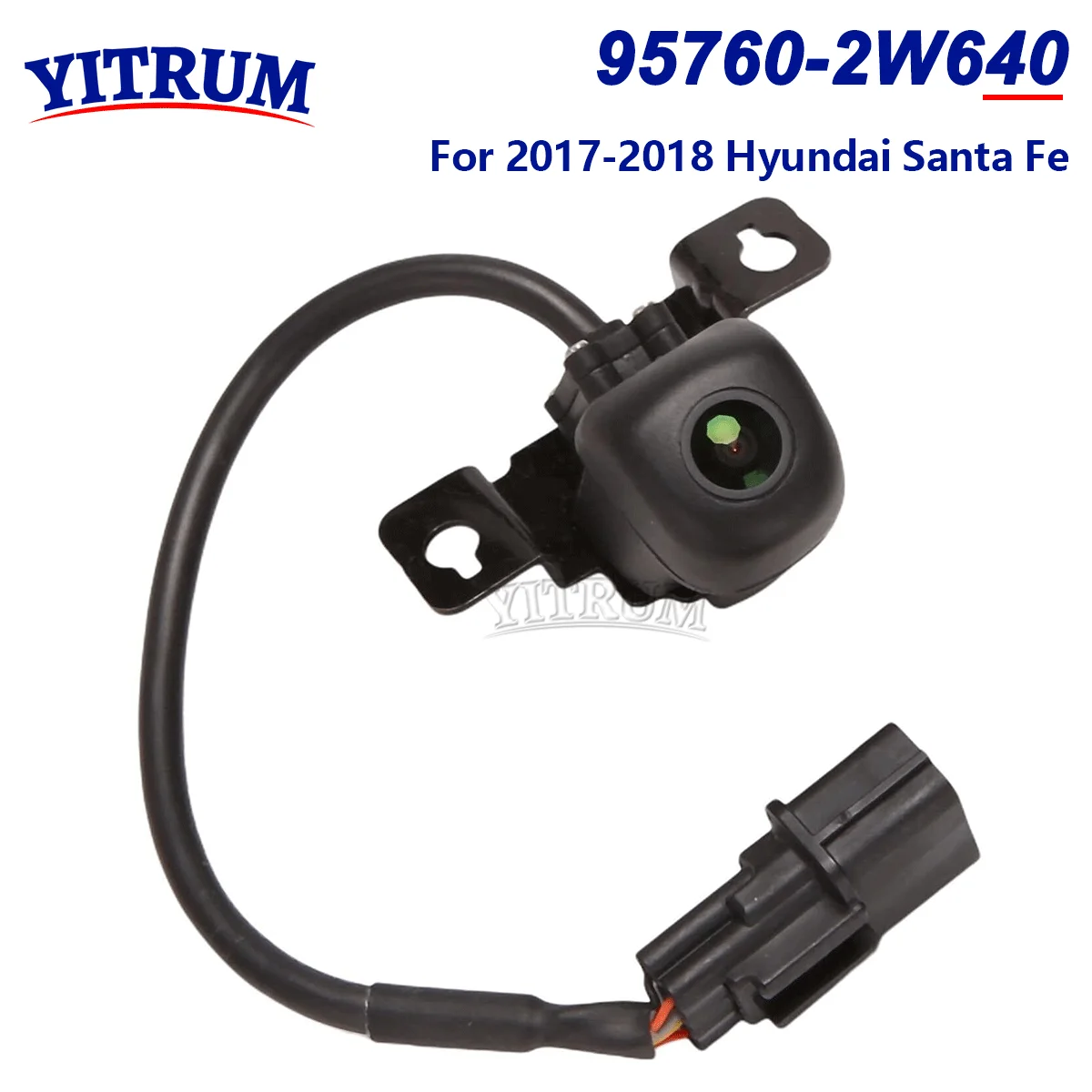 

YITRUM 95760-2W640 For 2017-2018 Hyundai Santa Fe Rear View Backup Parking Reverse Camera Reverse Parking Assistant 957602W640