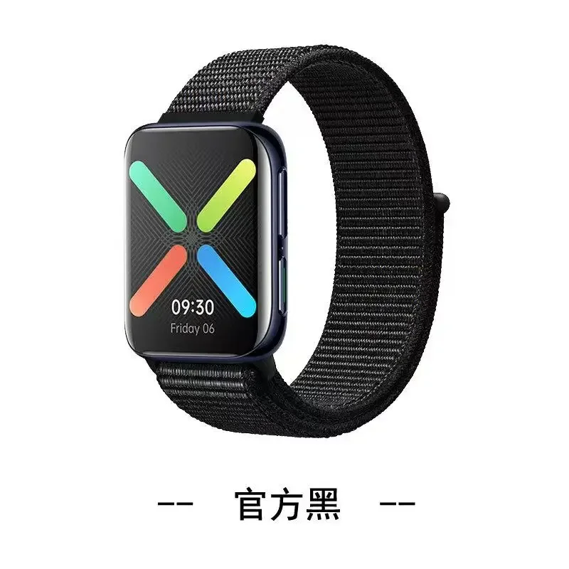 Nylon Watchband For OPPO Watch 2 42mm 46mm Replacement breathable Sport strap Correa Bracelet for Oppo watch 1 41mm 46mm band