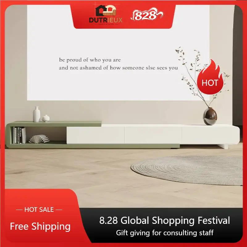Extendable Design Tv Cabinet Modren Drawers Long Living Room Tv Cabinet White Nordic Unique Fernsehr Schrank Furniture Home