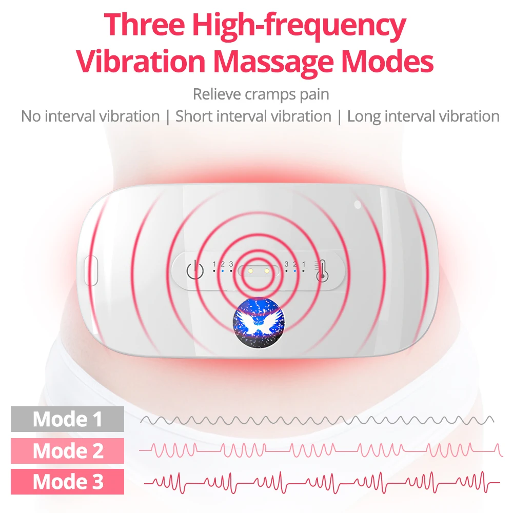 Теплый дворцовый пояс, электрическая грелка, терапевтический вибромассажер для талии, пояс для облегчения боли в спине, ремень-бандаж для спины