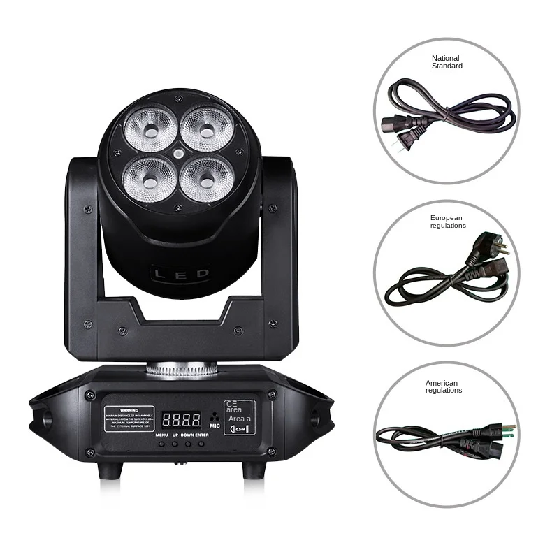 Sword 4 Dyed Stage Lamp Triangular Prism Dyeing Laser Bar RGBW Backlight Big Stage Lighting Equipment DMX512 Control Mode Stock