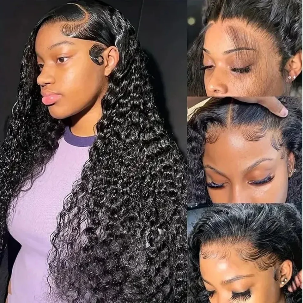 Thumbnail 2 - #73 Curly Lace Front Wigs Sale
