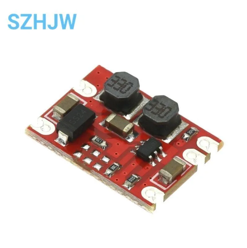 S09 DC-DC Automatic Buck Boost Power Module Step Up Down Board DC DC Input 3-15V Output 3.3V/5V Electronic DIY PCB 