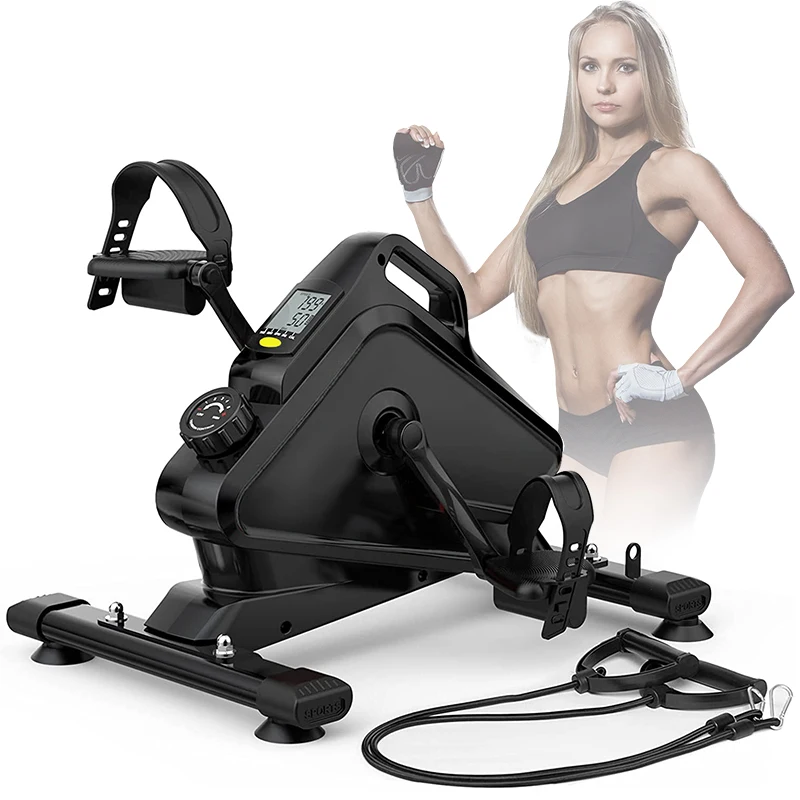 

Mini Exercise Bike Under Desk Pedal Exerciser Bike Mini Stationary Arm and Leg Exercise Cycle 2025