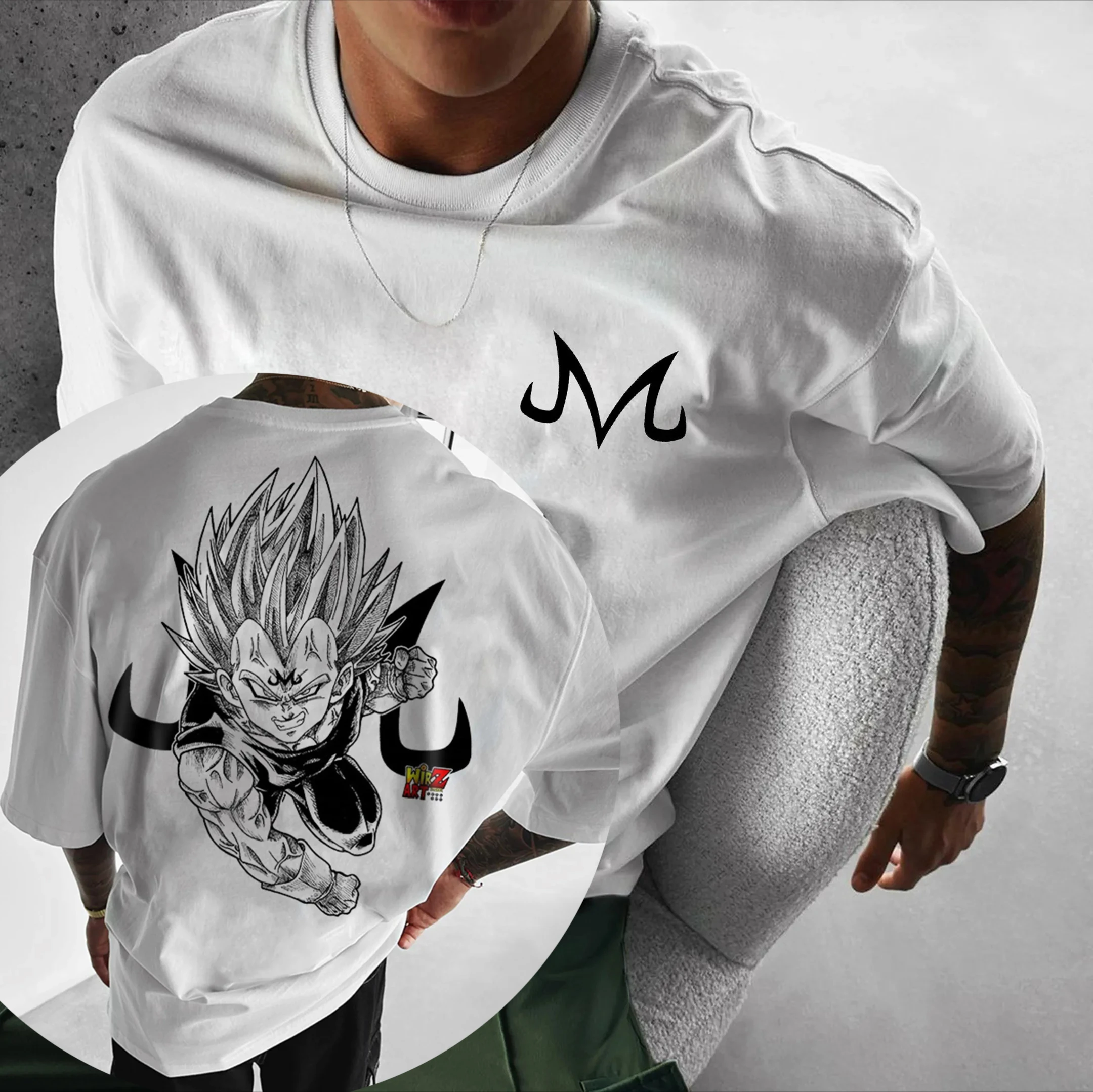 Dragon Ball Trend Short Sleeve Summer Trend Comfort Sports Casual Half Sleeve Popular Couple Clothing Half Sleeve Short Sleeve
