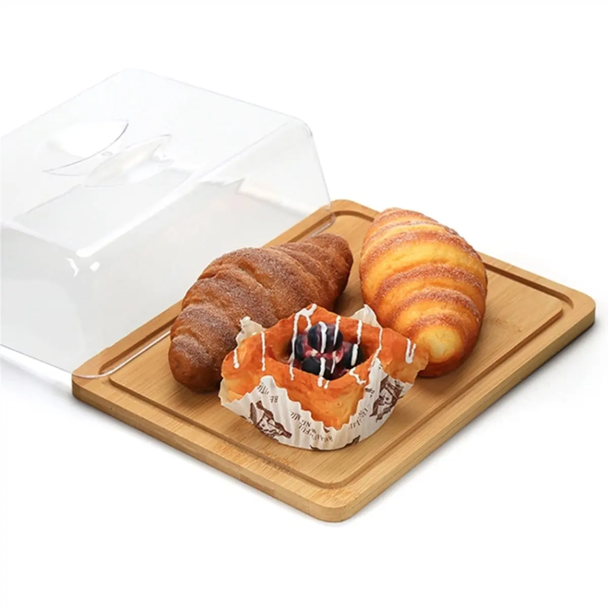 A67T NEW Butter Holder Tray with Lid Convenient Butter Storage Dish Butters Container for Countertop Practical Kitchen Tool