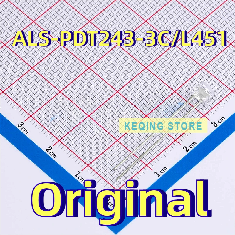 50/150/500PCS ALS-PDT243-3C/L451 ALS-PDT243-3C plug-in ambient light sensor