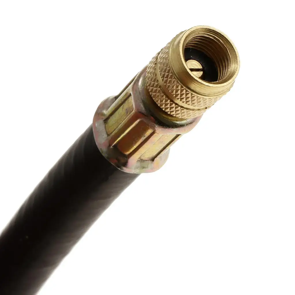 Car Tire Valve Extension Adaptor Black Cap 140mm Rubber Valve Stem for RV Trailer Bus Heavy Vehicle