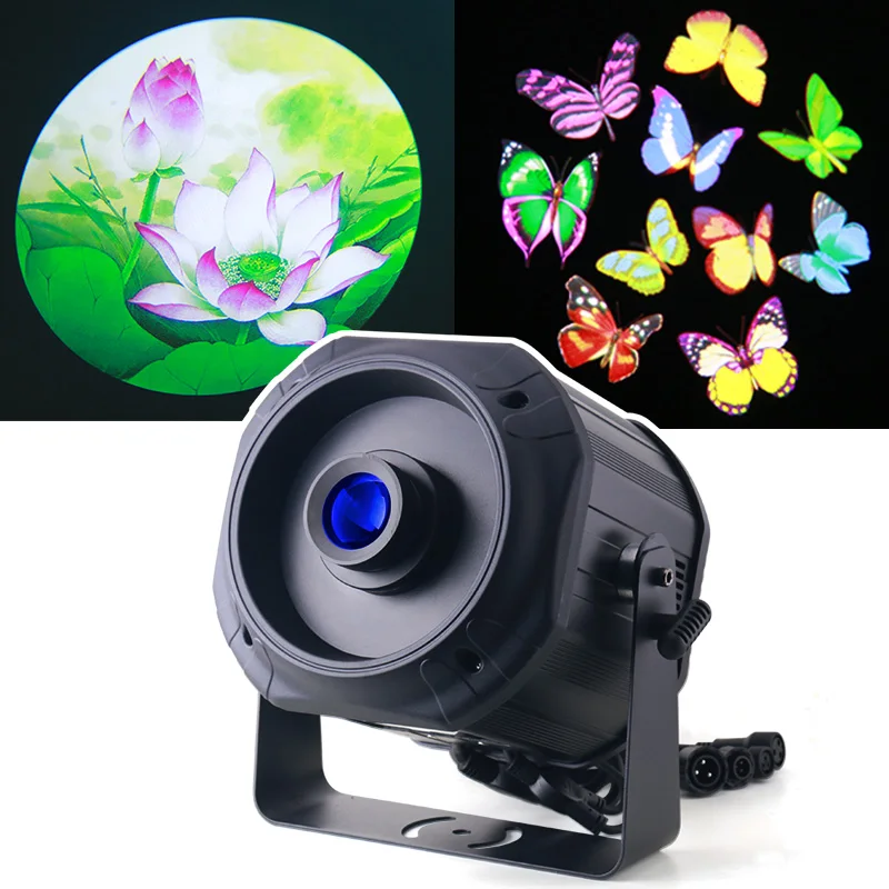 200W waterproof LED lighting for outdoor aquariums, water wave projector light