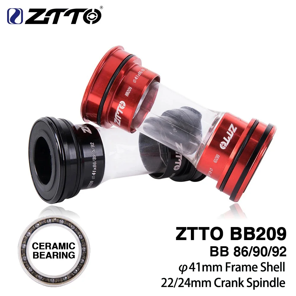 ZTTO Bicycle BB209 Ceramic Bottom Bracket BB92 BB90 BB86 Press Fit