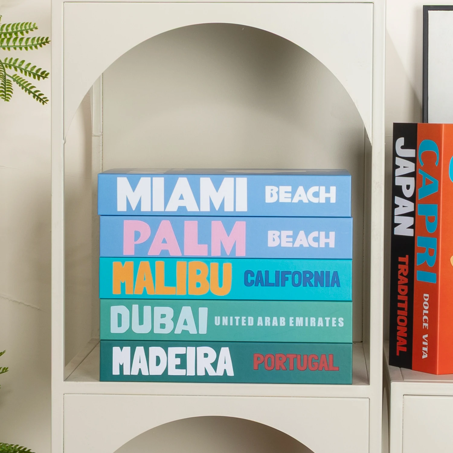 Mode-Reiseserie, Deko-Bücher, Wohnzimmer-Ästhetik, Deko-Bücher, Kaffeetisch-Ornamente, Zusatzartikel – Detail 4