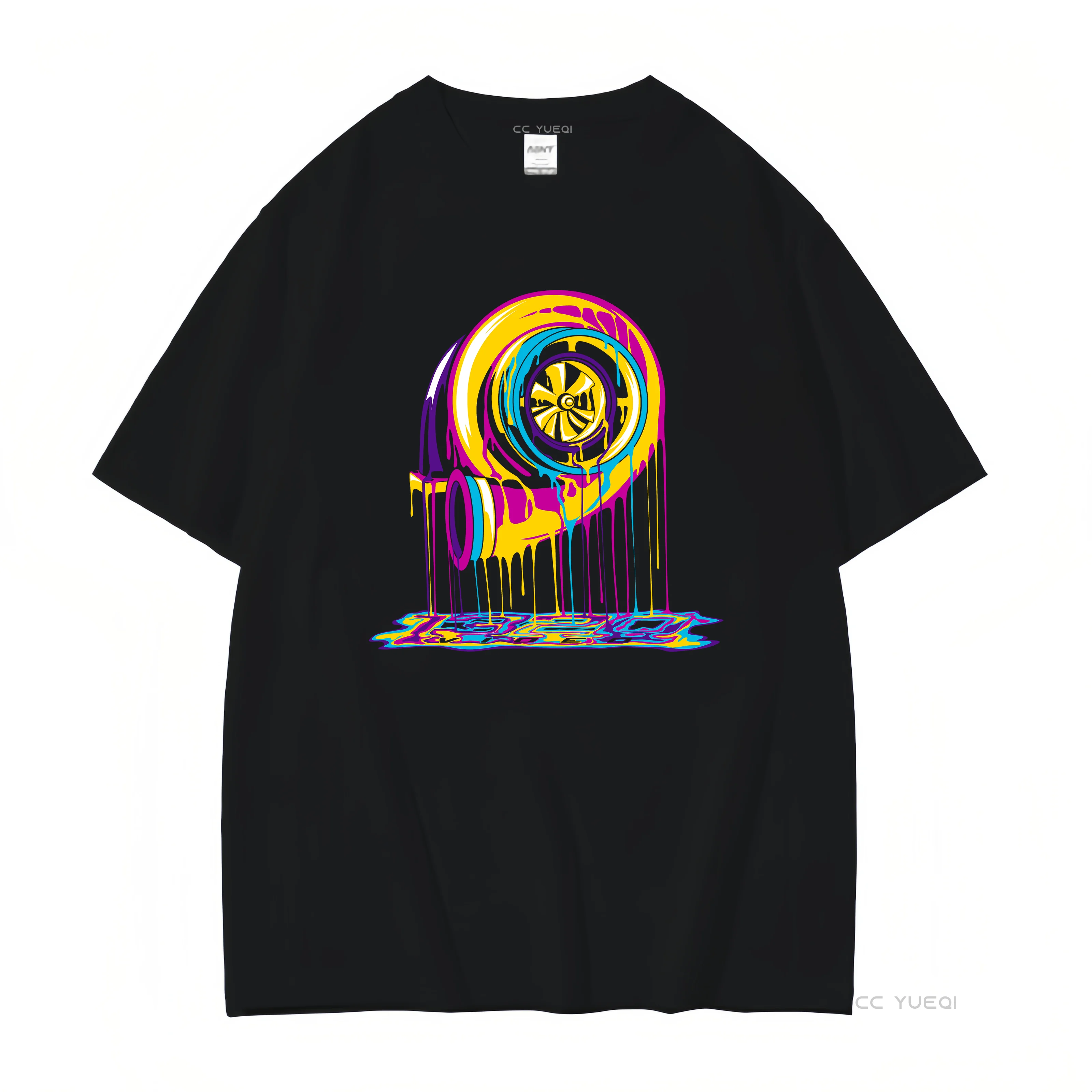 1320 T Shirt Turbo Drip Video Summer Of BoosT vintage Washed fashion Stylish Top For Everyday Wear homme Comfortable Unisex