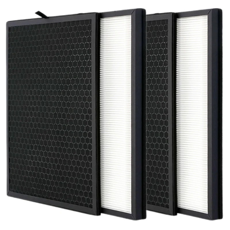 

2 Sets FY1410 FY1413 Real Hepa Filter Activated Carbon Filter for Air Purifier AC1215