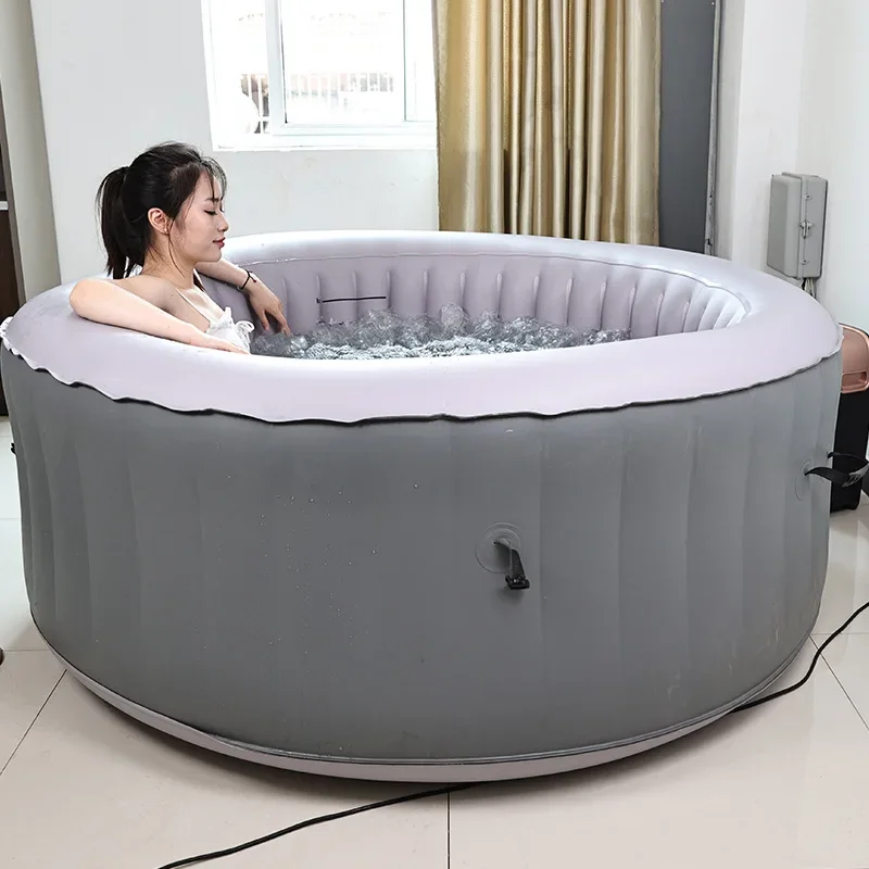 Outdoor Massage Bubble Inflatable Whirlpool Bathtub Portable Duralble Spa Hot Tub