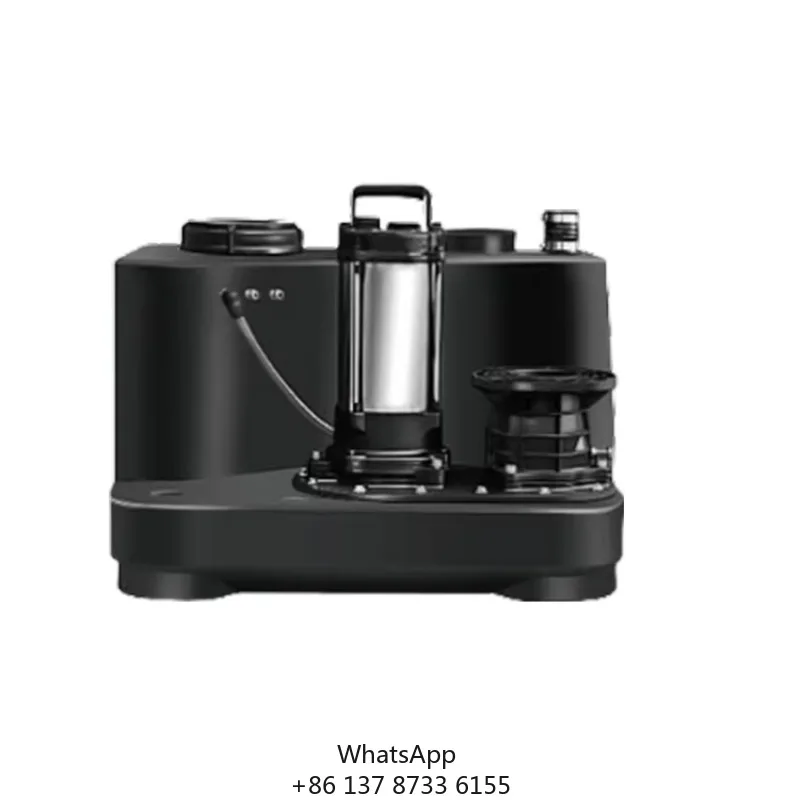 Durable And Quiet PE Material Sewage Lift System For Hotels And Hospitals.