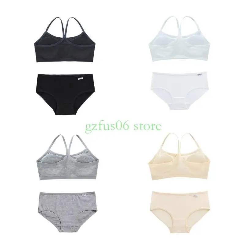 

D5QF Teenager Bustier Toops Tops для детей подросткового нижнего белья.