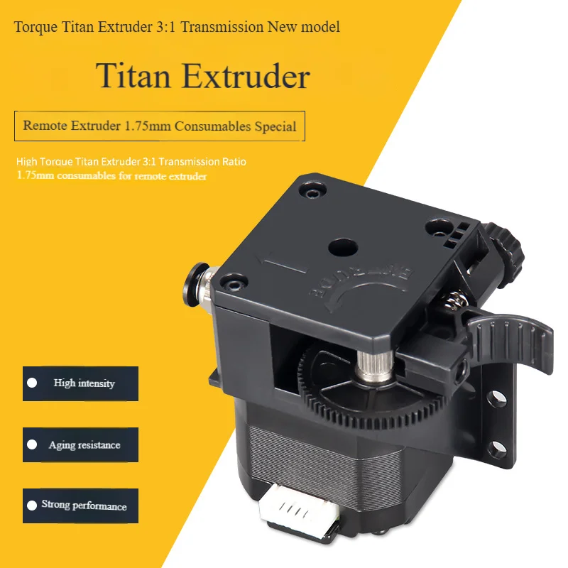 Bowden Remote Feed Titan Style Extruder Kit With Hex Wrench No Stepper Motor 3D Printer Replacement Spare Parts