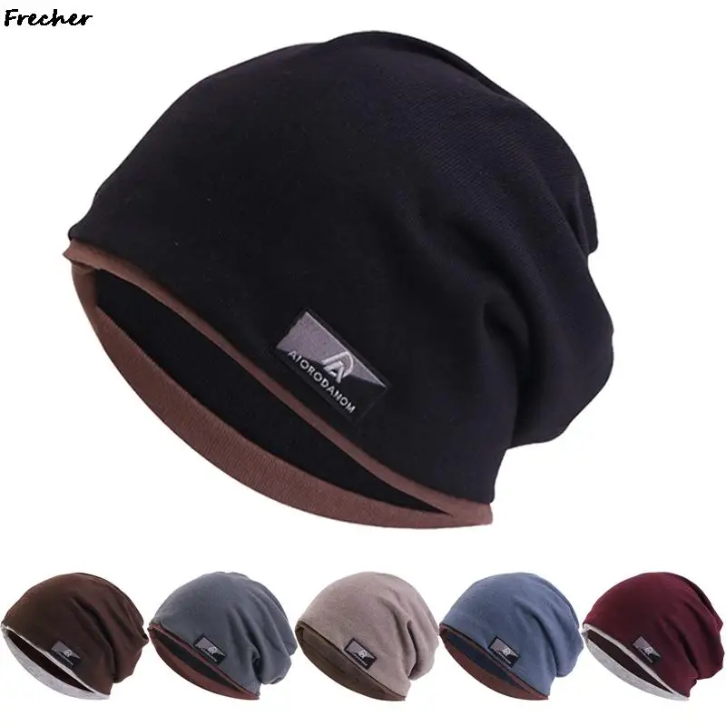 Zimowe luźne kapelusiki dziecięce modne męskie ciepłe czapka beanie luźne nakrycia głowy Hip Hop wiosna ciepły zamsz Casual Gorras