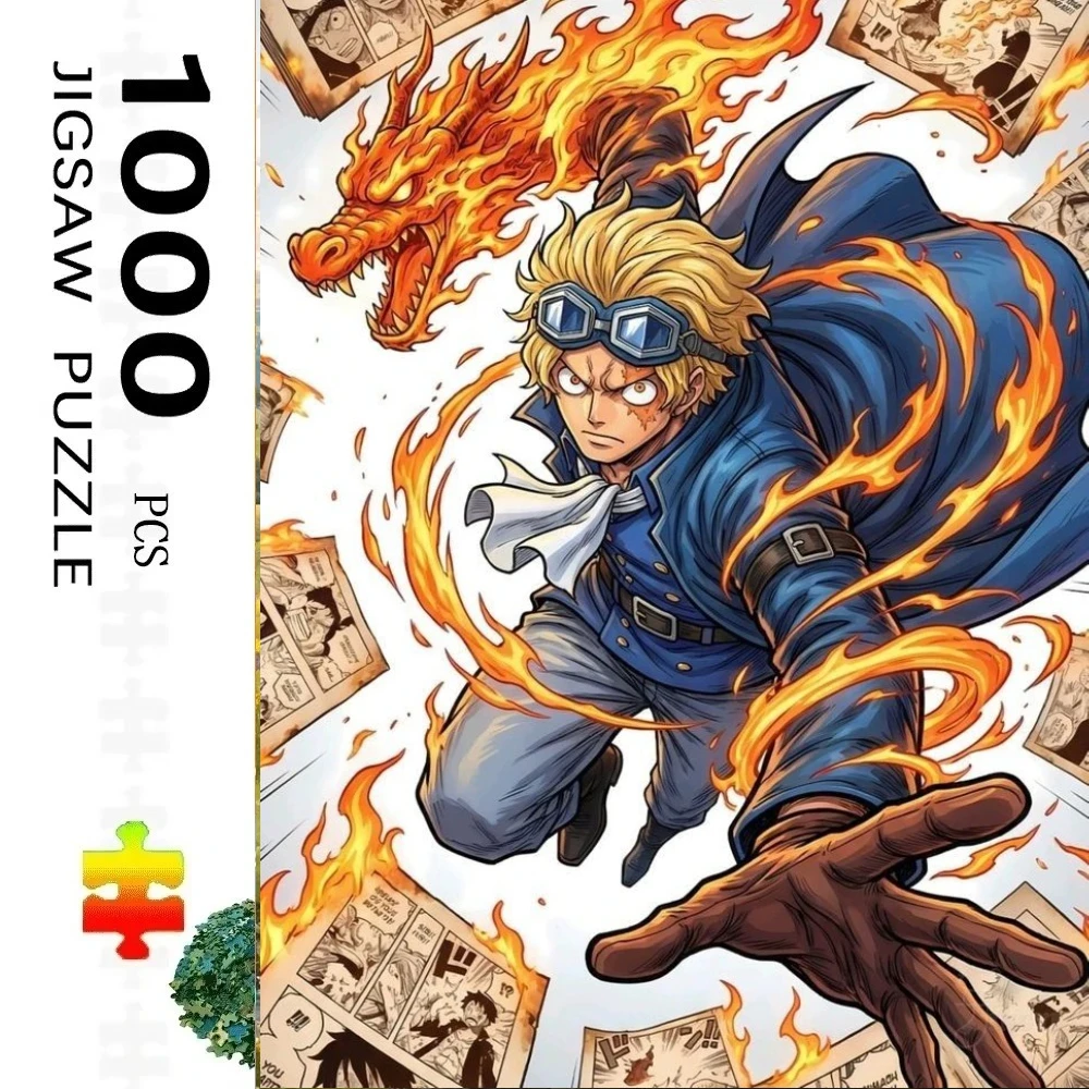 

Пазл из 500 деталей для взрослых: Монки Д. Луффи (One Piece), бумажные пазлы для домашнего декора, украшения стен, праздничный подарок