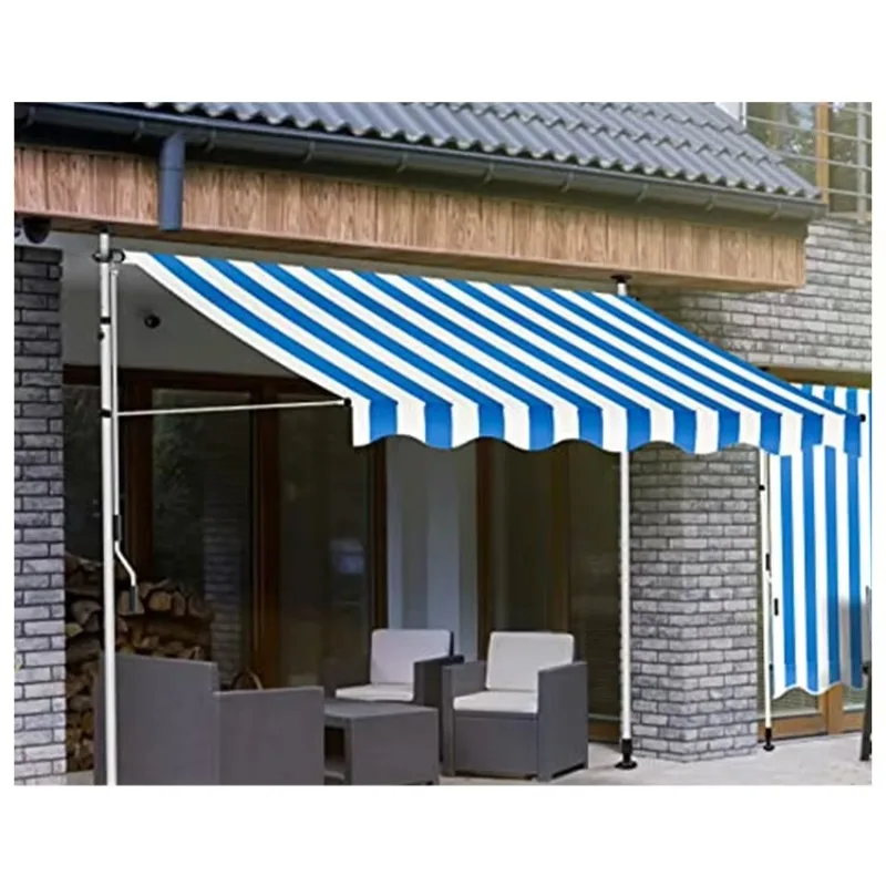 

STLF Customizable Retractable Patio Garden Awning Tent Weather-Resistant Outdoor Waterproof Canopy