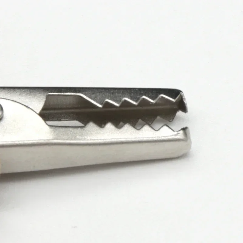 28mm Crocodile Clips Red Black Alligator Clips Electronic Battery Clamp Testing Probe for Car Test Lead Multimeter Probe