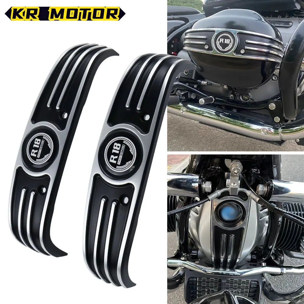 Fit R 18 Classic 100 Years Motorcycle Engine Guard Cover Protector Cylinder Accessories For BMW R18 B Transcontinental 2020-2023