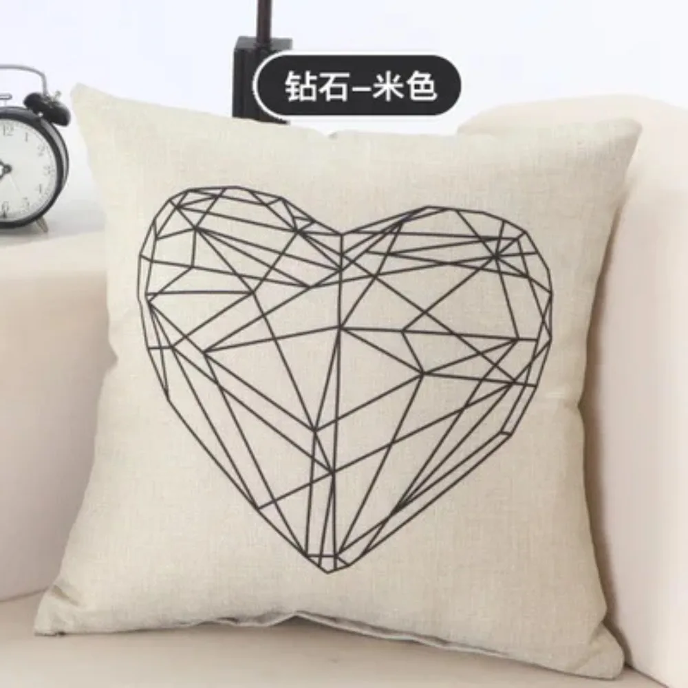 Luxury Cushion Cover Pillow Case Home Textiles Lumbar Pillow Comfortable Decorative Throw Pillows For Chair Seat Cushion