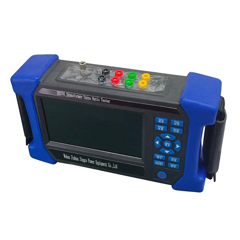 Portable Electronic Handy Transformer TTR Turn Ratio Meter Group Tester For PT CT Instrument Transformer High Turns Ratio Tester