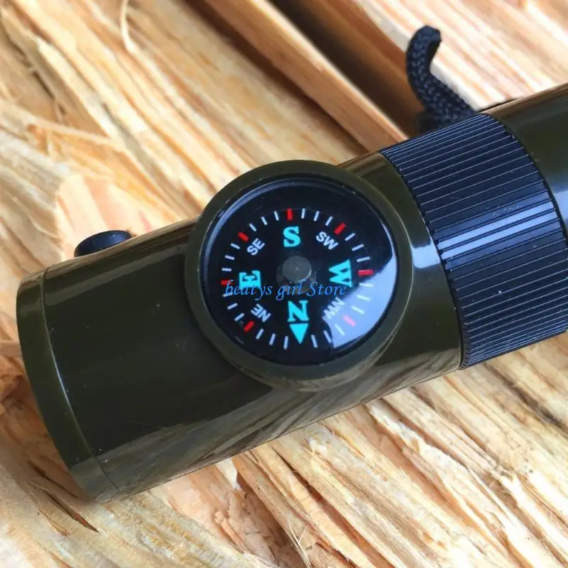 C7AB Multifunction Emergency LED Light Temperature Gauges Survival