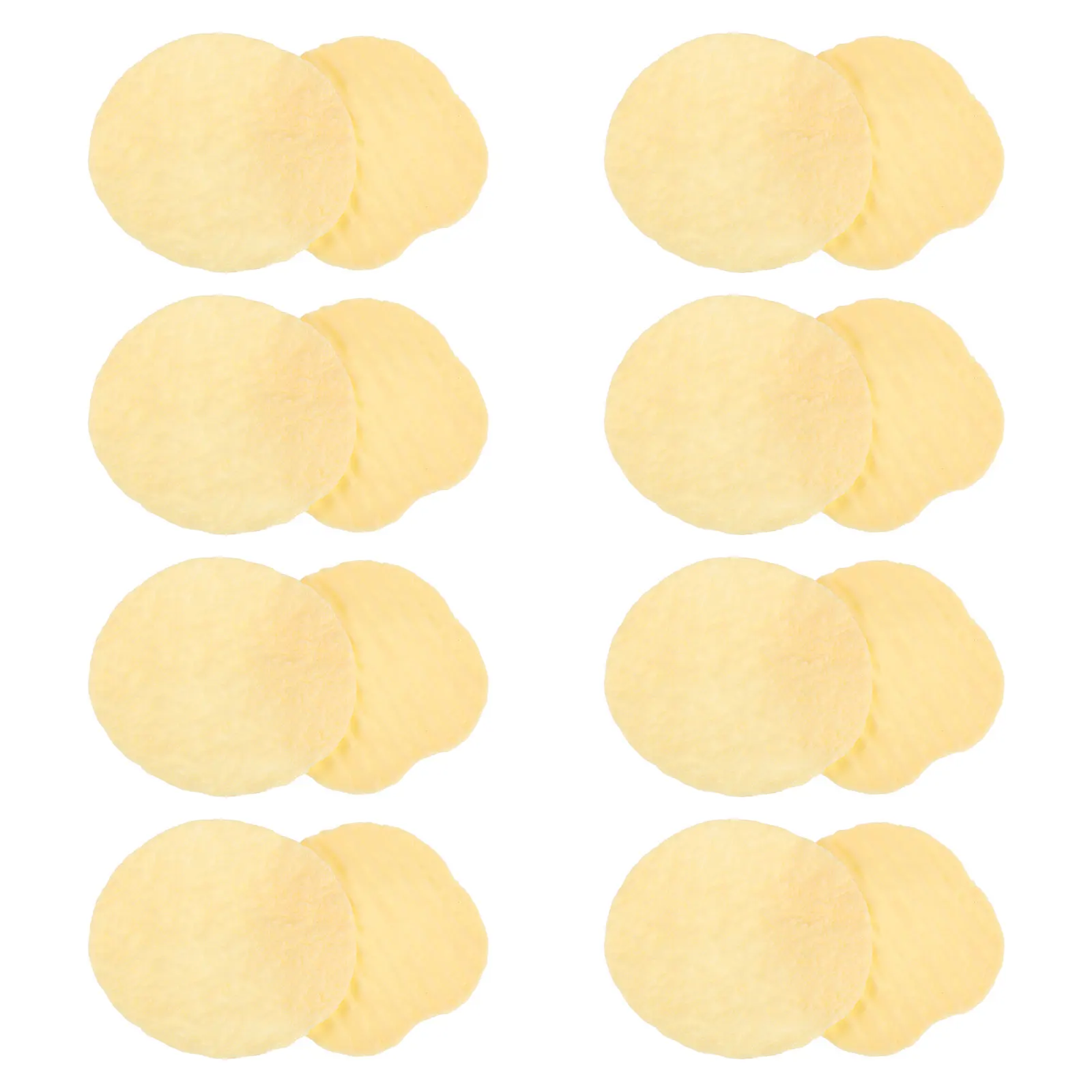 20 قطعة من رقائق البطاطس البلاستيكية للعب الطعام عرض الطعام الواقعي لديكور بيت الدمى وديكور الحفلات #6