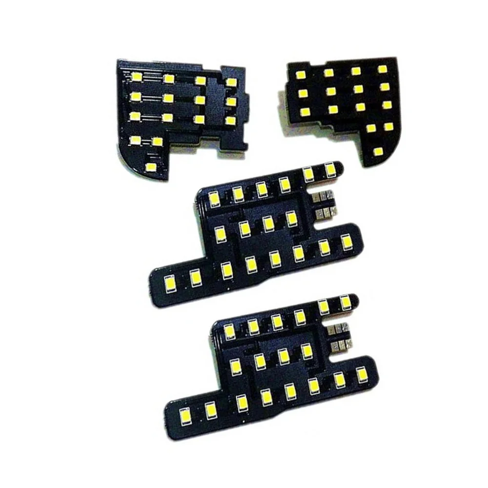

July King 4 pcs 6000K LED Interior Reading Lights Compatible For Honda CR-V 2010 2011 2012, Car Dome Indoor Map Light