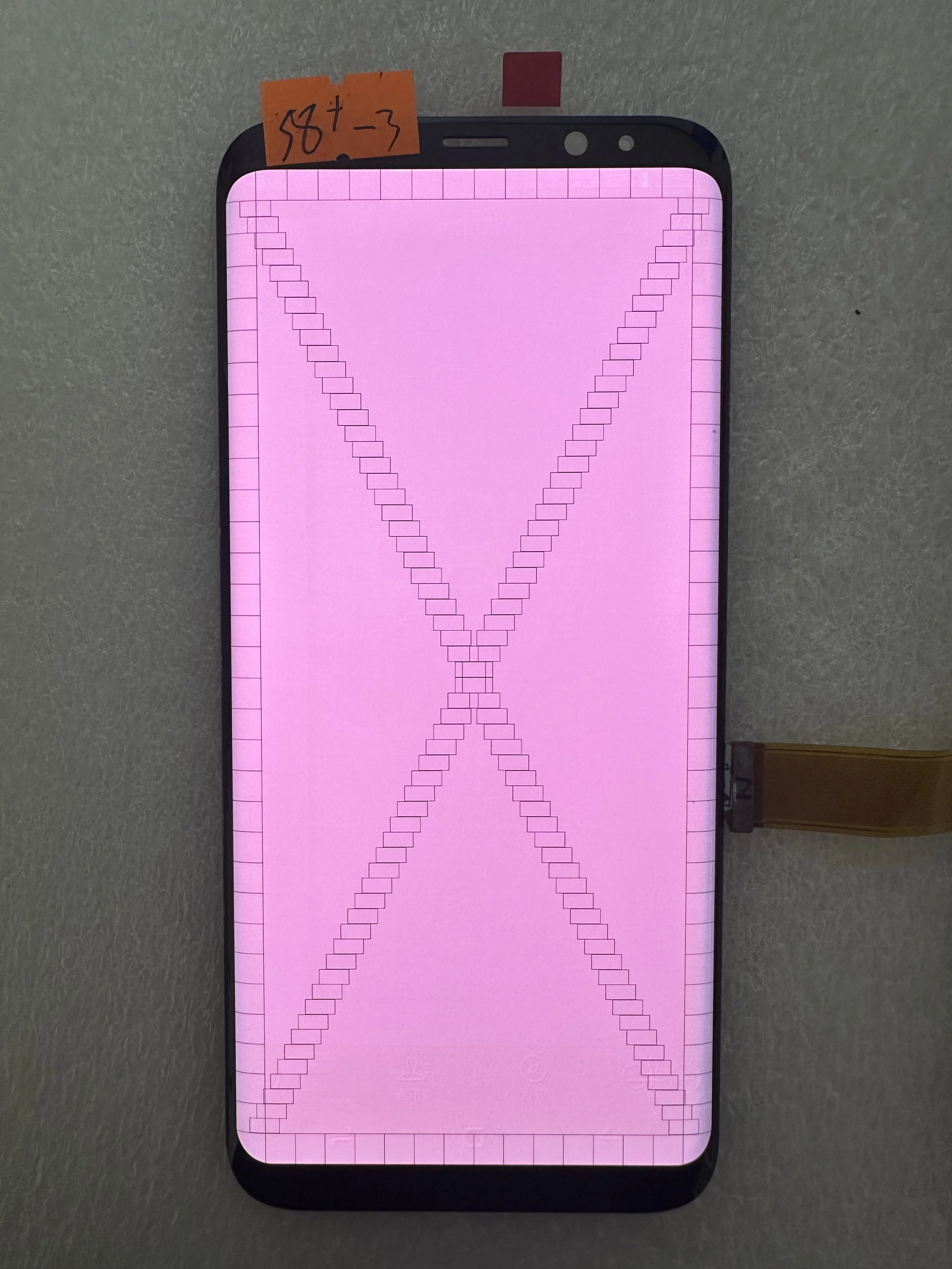 screen has defects suitable for samsung S8 Plus G955F G955U G955W AMOLED touch screen replacement