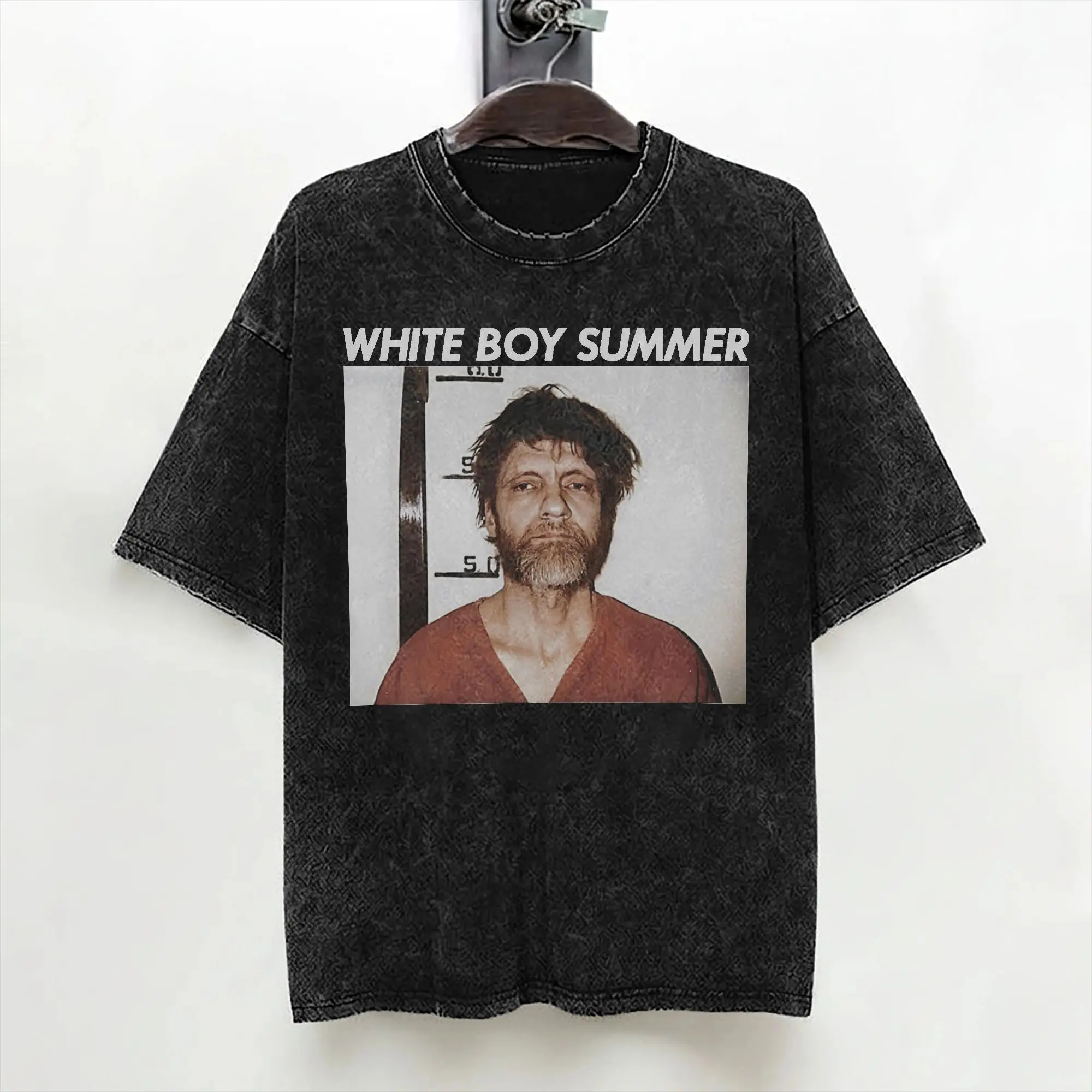Vote By Mail Ted Kaczynski T Shirt Washed Cotton Oversize T-Shirt  Fashion for Men Women Streetwear Printed Tees