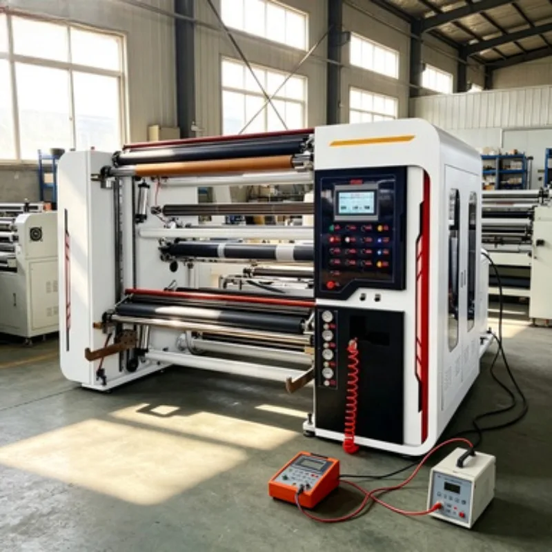 Reliable Supplier Slitter Rewinder Slitting Machine Thermal Paper Cash Register Receipt Paper Rewinding Equipment  