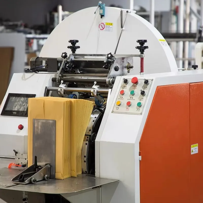 Picture 5: YG-400 Fully Automatic High Speed Standard V Bottom Paper Bag Making Machine High Quality Paper Bag Machine