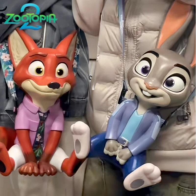

Hot Disney Zootopia 2 Original Shaped Water Cup Nick Judy Cartoon Styled Cups With Crossbody Strap Kawaii Birthday Girl Boy Gift