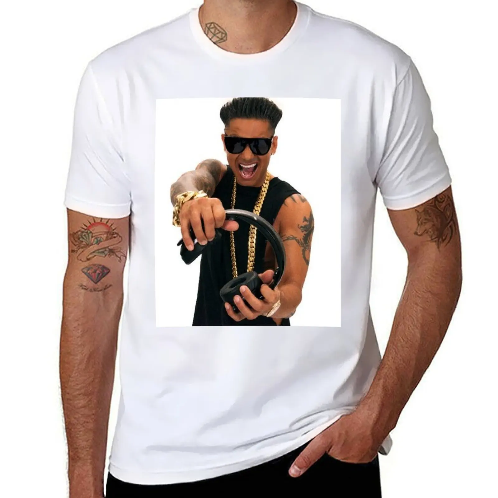 

Dj pauly d yeah buddy jersey T-Shirt anime tshirt anime t shirts for man