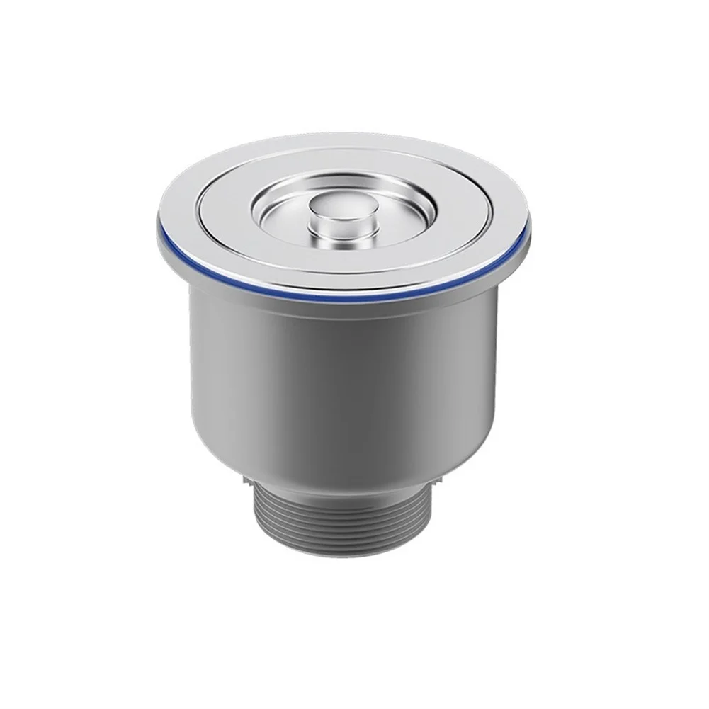 As Shown Kitchen Sink Strainer Drain Strainer Basket Convenient Cleaning Deep Basket Design Easy Lift Mechanism Fast Draining