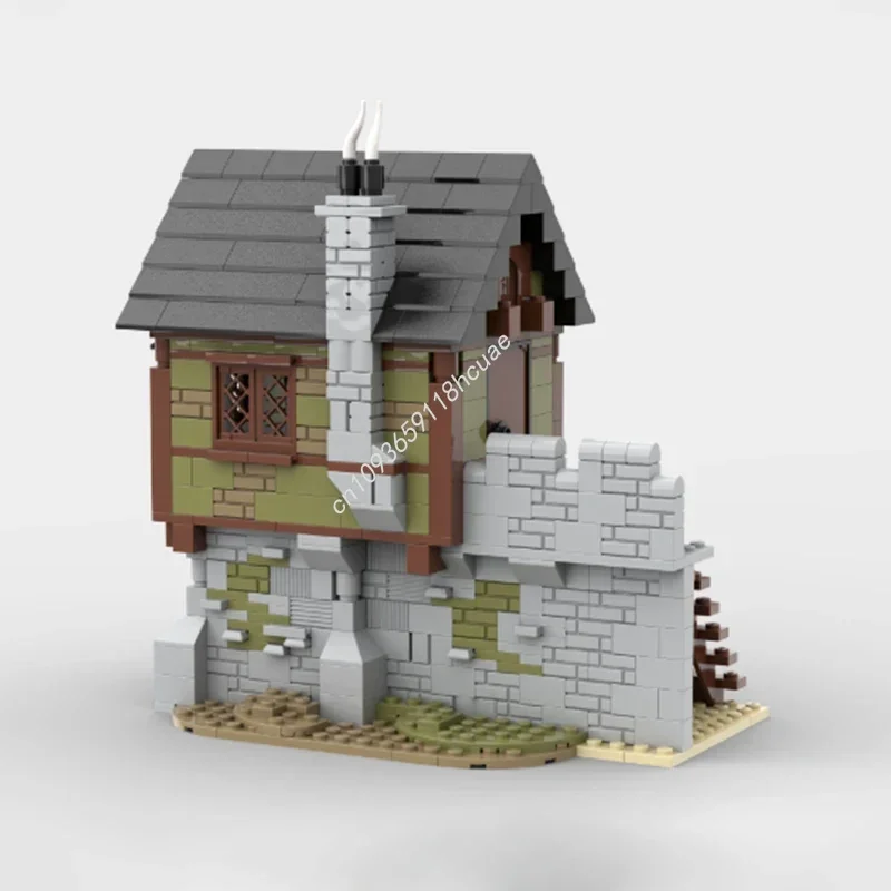 2218 elementów Średniowieczna Fortel Model Moc Klocki Konstrukcyjne Zamek Czarnego Sokola Modułowe Zestawy DIY Klocki do Składania Zabawki Prezenty Świąteczne