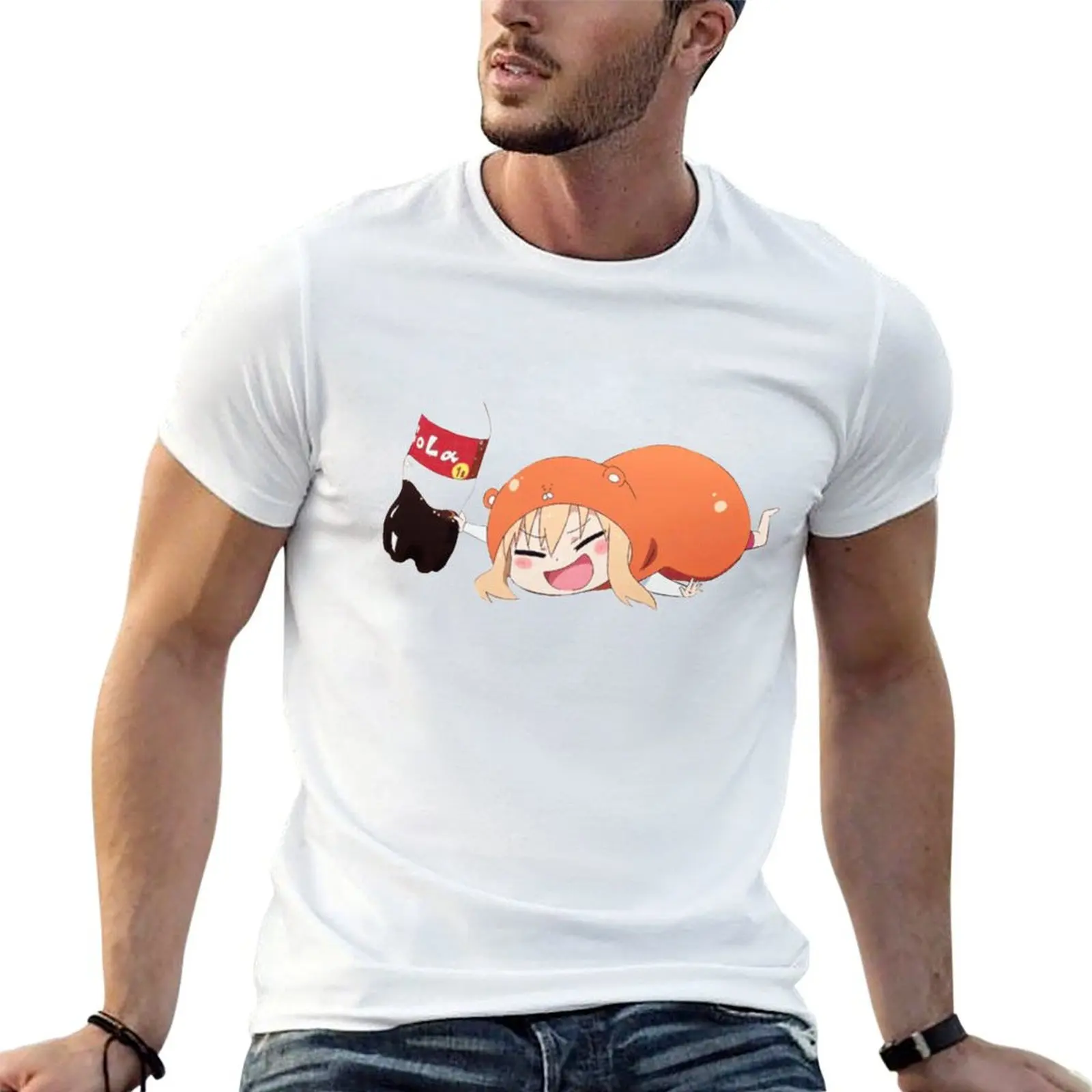 

Cola Happy shirt with cotton t t personalised man shirt T-Shirt Umaru-chan