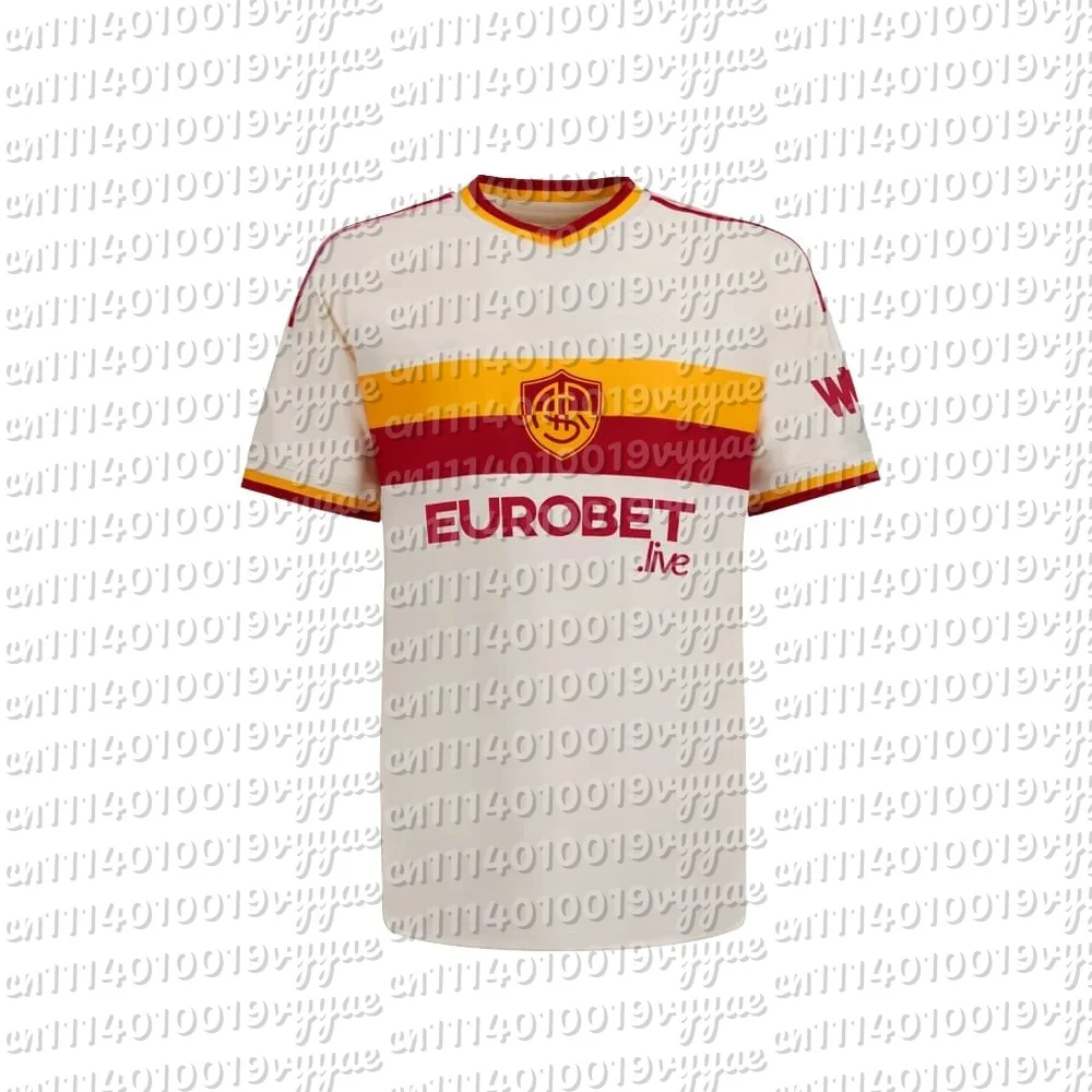 2026-27 AS Roma Style Family Matching Outfits Soccer Jersey Summer Casual Short Sleeve Football T-Shirt Men Women Kids Clothes