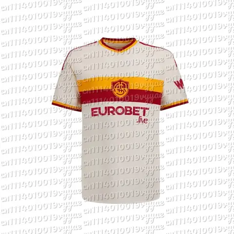 2026-27 AS Roma Style Family Matching Outfits Soccer Jersey Summer Casual Short Sleeve Football T-Shirt Men Women Kids Clothes
