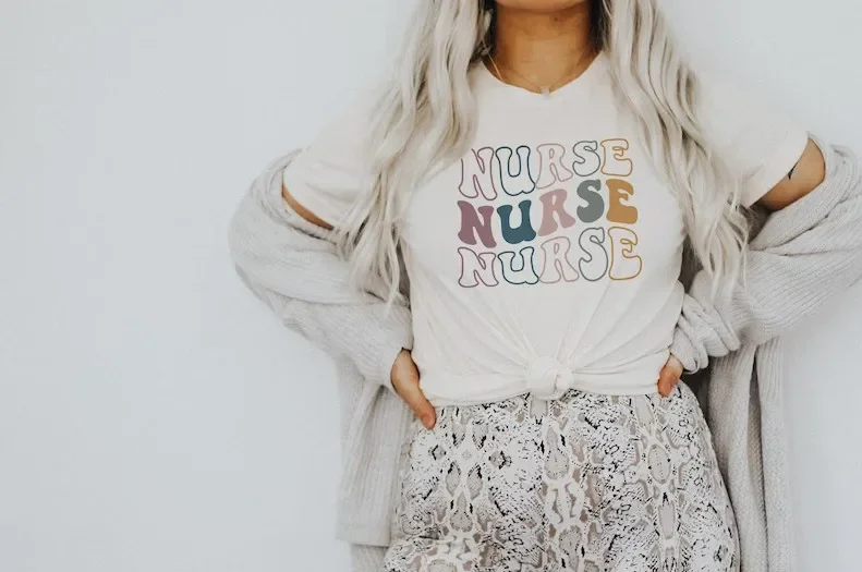 Groovy Nurse Shirt New Future Nurse Gift Idea Nursing School Student Grad Shirts Cute Nurse Life Shirt Funny Graphic Tees