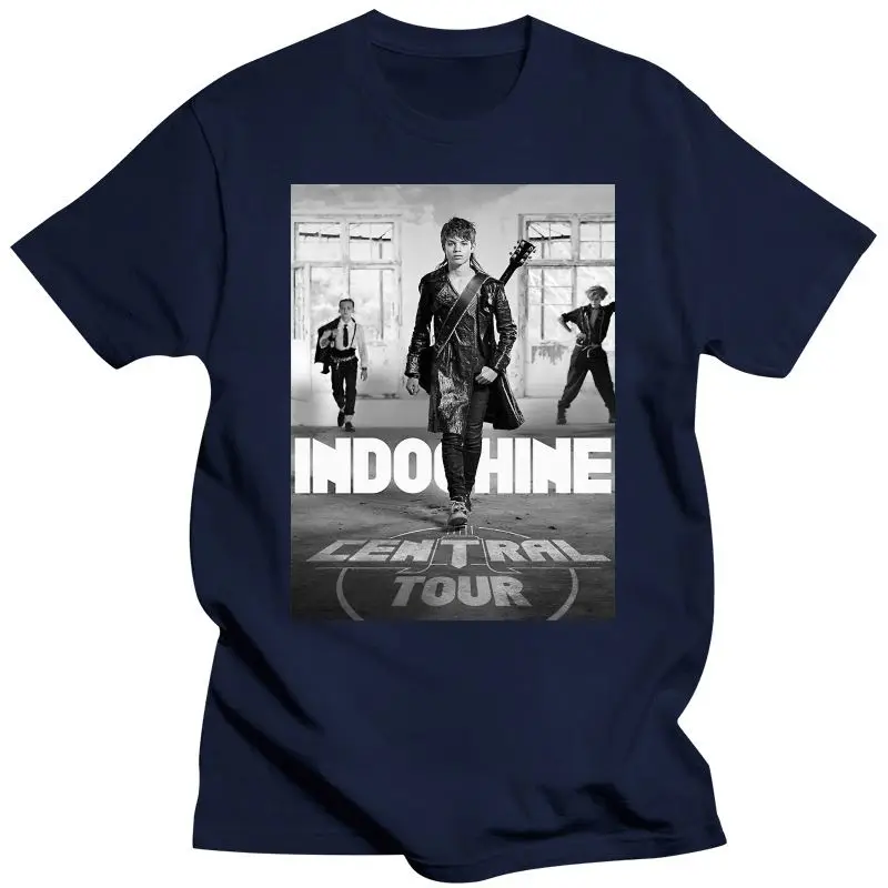 Men WomenTShirt Indochine Central Tour 2020 2023 Classic T-Shirt Bl Black(1)