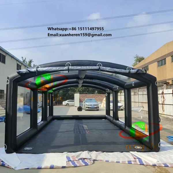 Durable Anti Dust Inflatable Bubble Car Parking Shelter Inflatable Air Car Cover Bubble Capsule