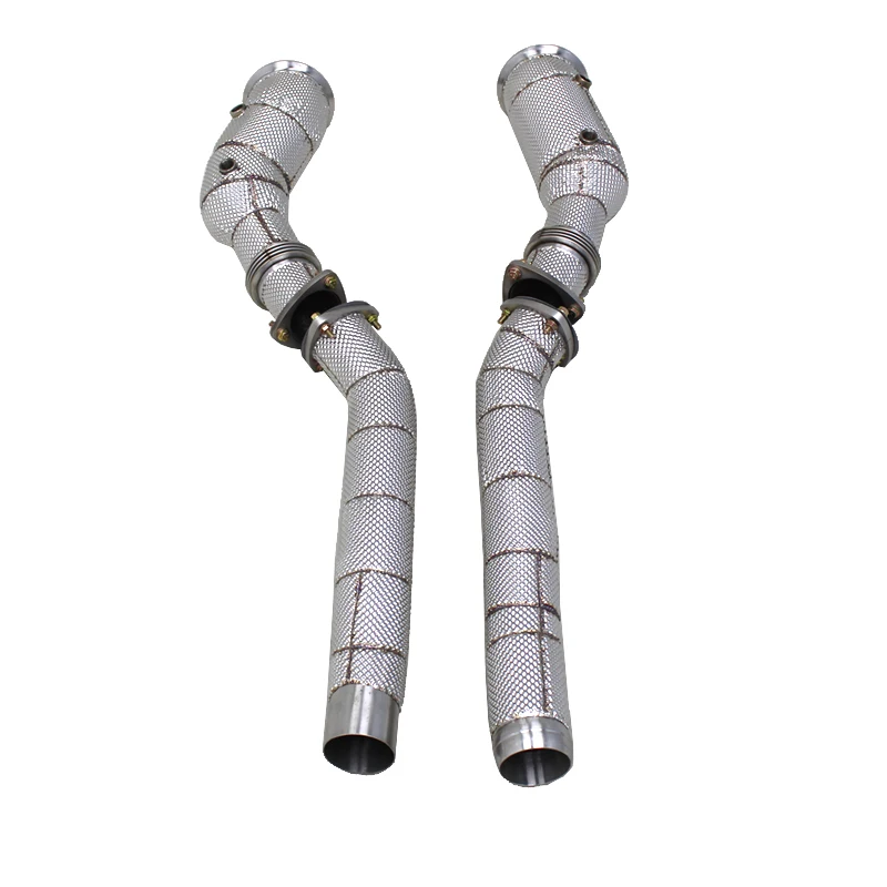 

Downpipe Front Pipe for Aston Martin DB11/DBS Vantage V12 5.2L 2017-2024 Stainless Steel Exhaust Free Flow Pipe