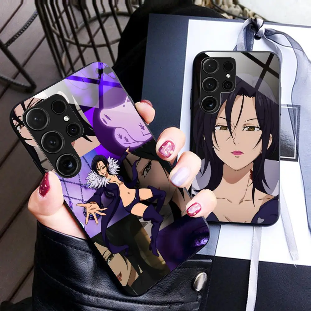 Seven Deadly Sins Merlin Phone Case for Samsung Galaxy A56 55 54 53 52 51 36 35 34 23 16 15 5G Glass Protective Cover