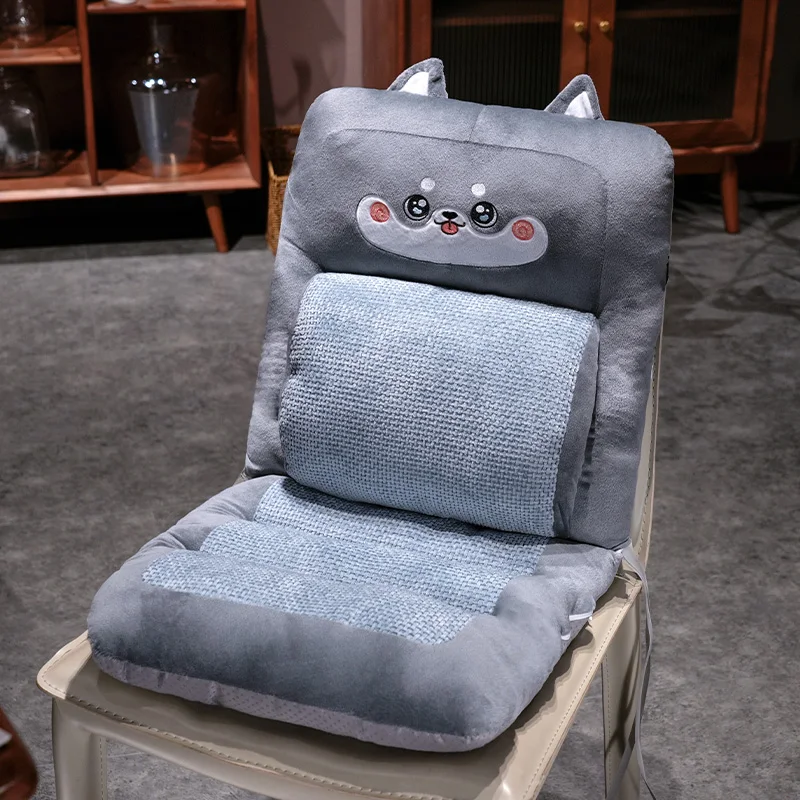 

Office Chair Cushion Back Support Integrated Design Prevents Butt Pain Modern Simple Style Suitable for Home Office Use