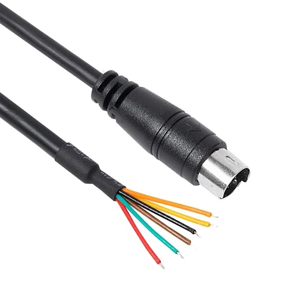 6 Pin Mini Din to Wire End Cable CT-39A Packet Interface Line for Yaesu FT-450D FT-8800R FT-991 FT-817 FT-897D FT-7900R FT-7800R