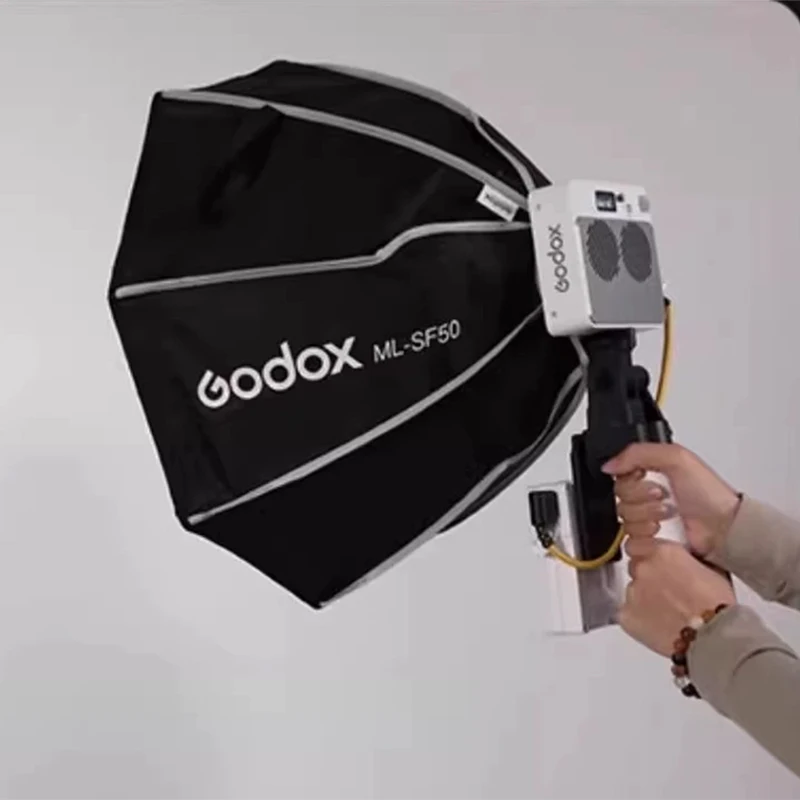 Softbox Ottagonale Godox ML-SF50 50x50 Cm – Attacco Godox Per ML100Bi, ML60IIBi, ML60Bi, ML60, ML30Bi E ML30